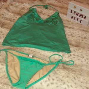 💚Old navy mint tankini 💚